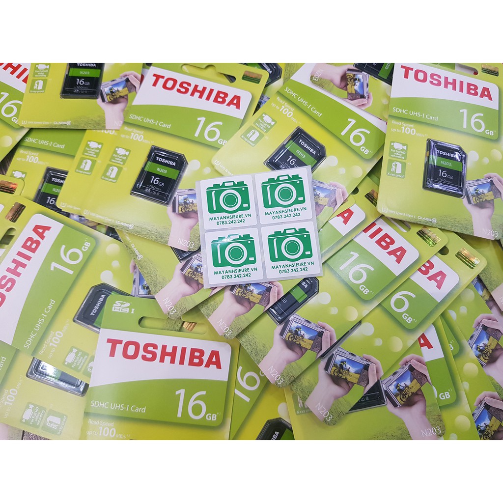Thẻ nhớ SD 16GB/ 32GB | Toshiba N203 | Chính Hãng