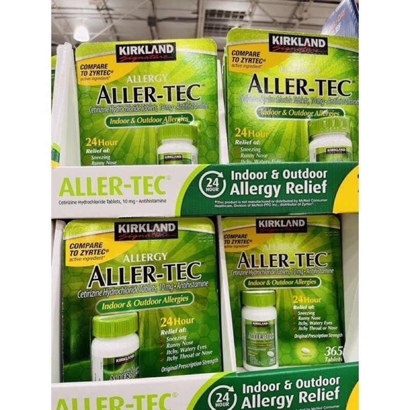 Viên Aller-Tec Kirkland Signature 365V Mỹ