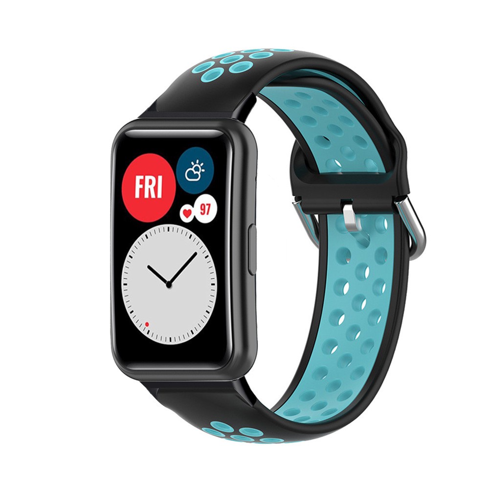 Dây đeo silicone trơn cho đồng hồ thông minh Huawei Watch Fit