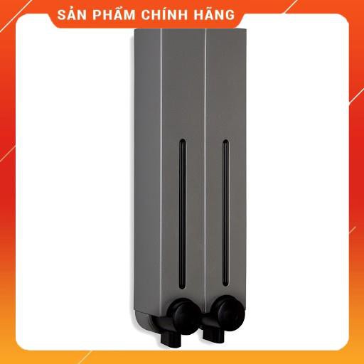 Hộp nhấn xà phòng đôi DH-700-2VP - ATMOR, hộp xà phòng nhấn