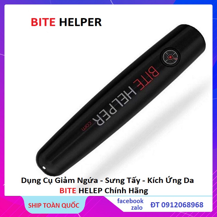 Combo 2 Thiết Bị Triệt Tiêu Vết Côn Trùng Cắn Bite Helper Bundle 2pcs, Máy Đuồi Côn Trùng, Dụng Cụ Đuổi Muỗi