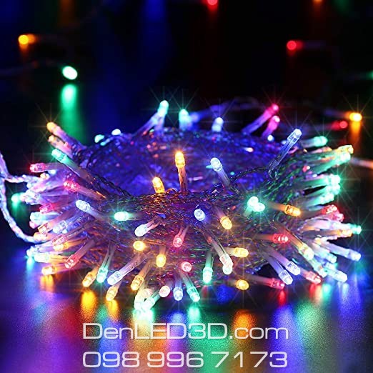 Dây Đèn LED Đom Đóm Fairy Light Trang Trí Ngoài Trời Chống Nước, Nhiều Chế Độ Sáng