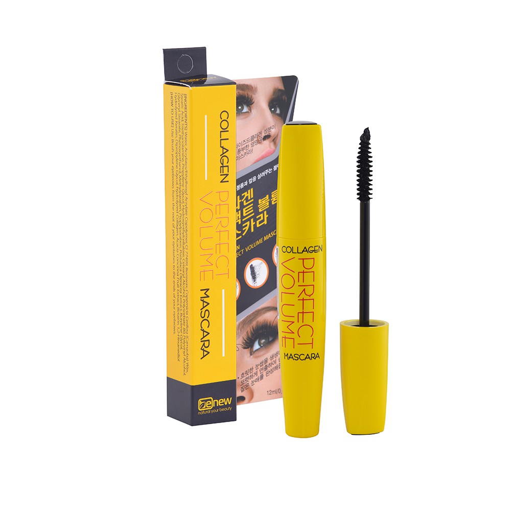 Combo Son lỳ màu đỏ 02 và Mascara Benew hàng chính hãng Hàn Quốc