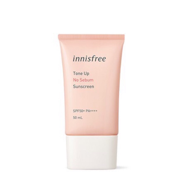 Kem chống nắng Innisfree Tone Up No Sebum Suncreen SPF50+ PA++++