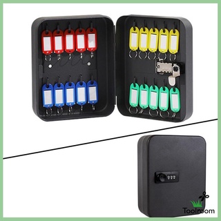 [Hộp chìa khóa mật khẩu treo tường Đặt 20 chìa khóa cho nhà máy Dụng cụ sắp xếp chìa khóa