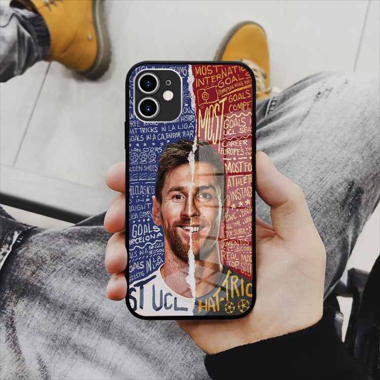 Ốp lưng kính xsportcase Meesi và Ronaldo Iphone 7 - Iphone 12 pro max OK-FOO20010190