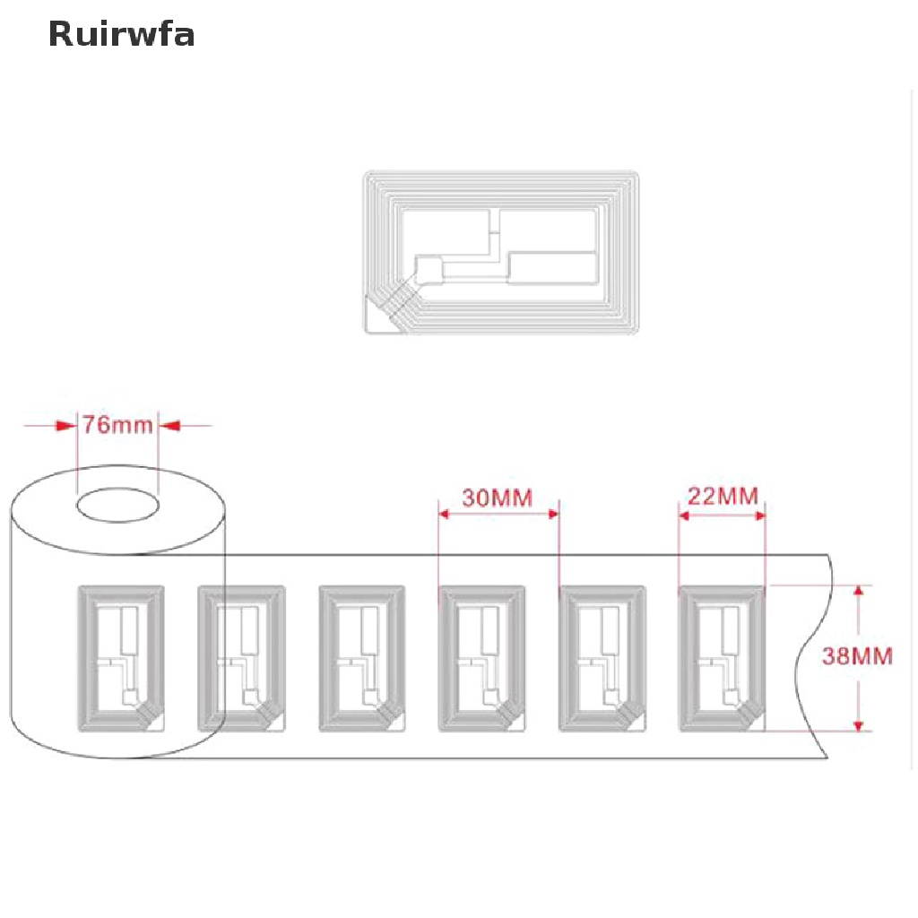 Bộ Lập Trình 10 RFID NTAG213 NFC ISO 14443A 13.56MHZ