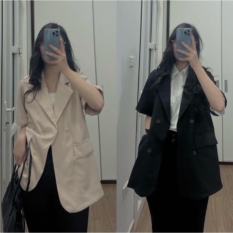 QDSTORE - Blazer freesize 2 màu ảnh thật | BigBuy360 - bigbuy360.vn