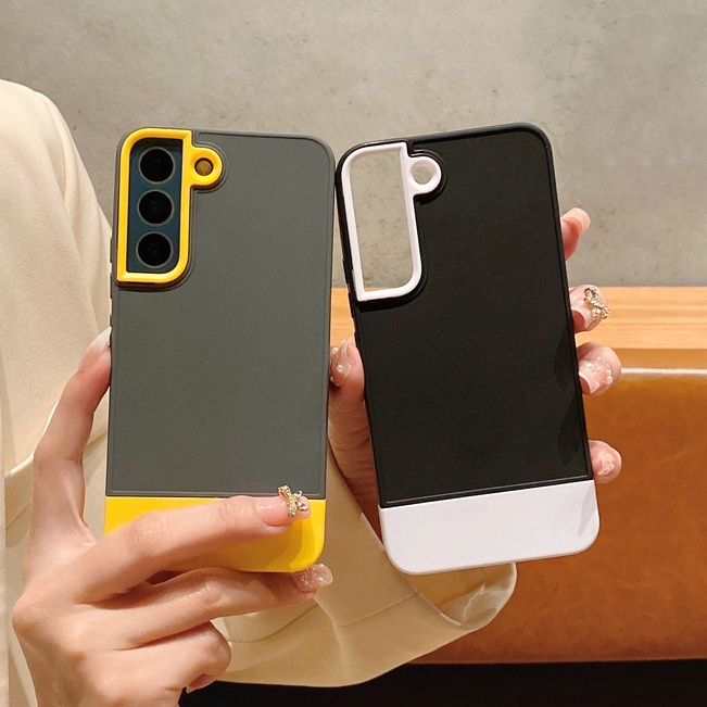 Ốp Điện Thoại Silicon Mềm Trơn Màu Chống Sốc 3 Trong 1 Cho Xiaomi Redmi Note 11 10 9 8 Pro Max 9T