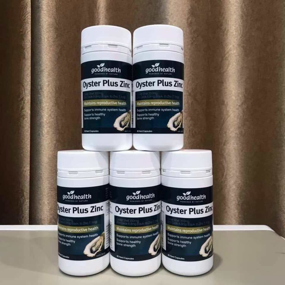 Tinh chất hàu Oyster Plus Zinc Goodhealth - 60 viên