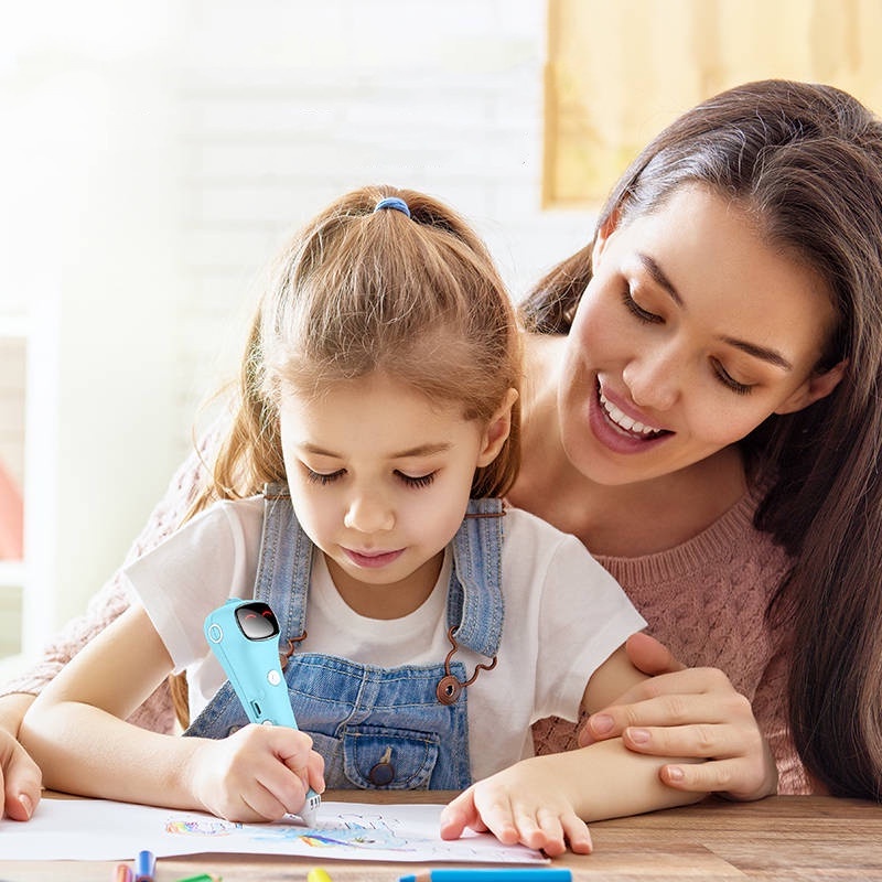 Bút Vẽ 3D Không Dây Nhiệt Độ Thấp An Toàn Dành Cho Trẻ