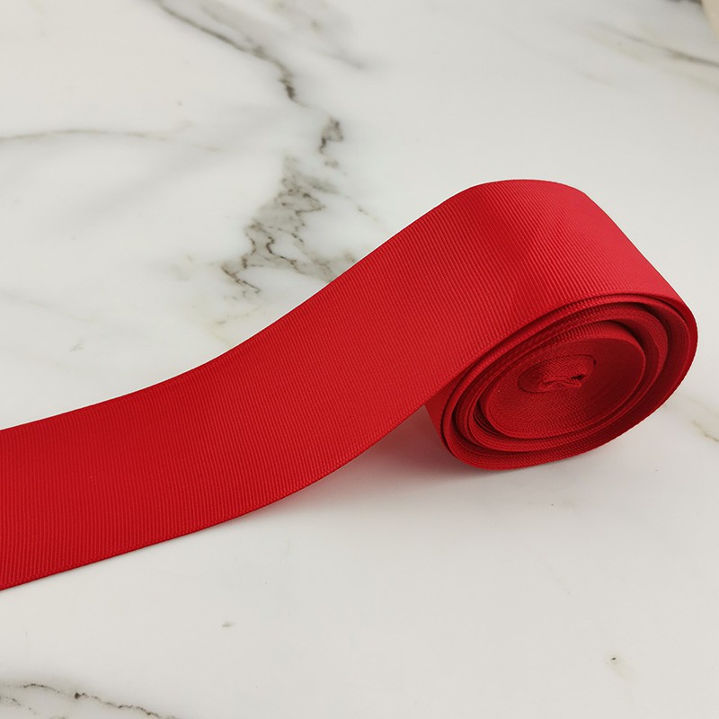 Cuộn Dây Ruy Băng Đỏ 10m 2 &quot;(50mm) Dùng Gói Quà Giáng Sinh