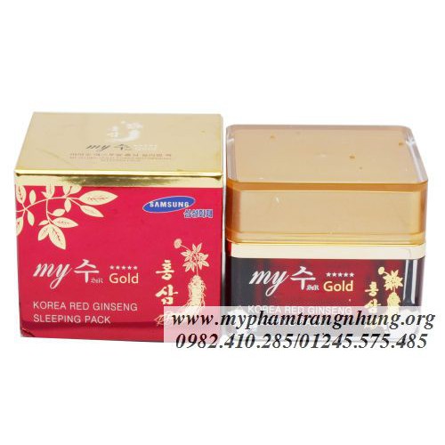 KEM DƯỠNG DA HỒNG SÂM MY GOLD (NGÀY- ĐÊM- TỔNG HỢP)