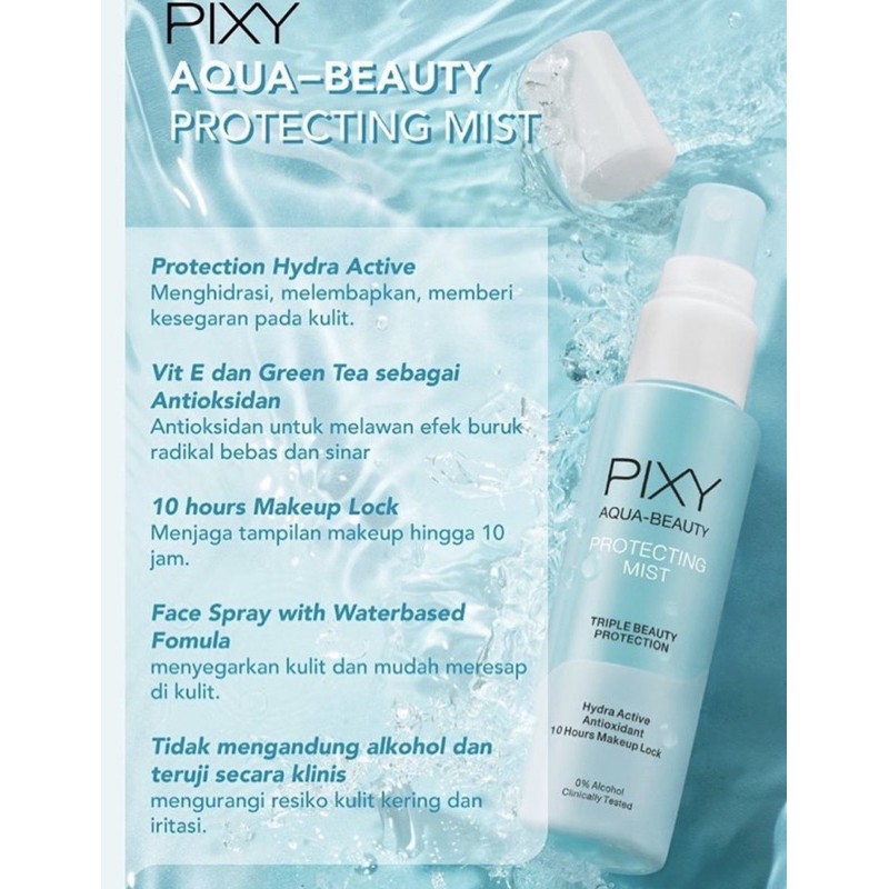 Xịt dưỡng ẩm làm đẹp Pixy Aqua 60ml (100%) | BigBuy360 - bigbuy360.vn