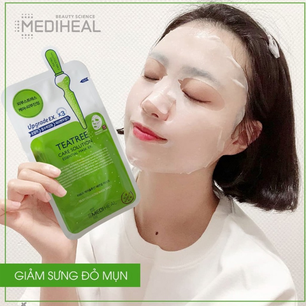 Mặt Nạ Tràm Trà Mediheal Tea Tree Ngăn Ngừa Mụn Mask Giấy 24ml