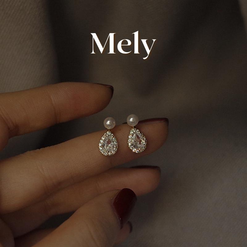 BÔNG TAI ĐÍNH ĐÁ HÀN QUỐC - MELY 933