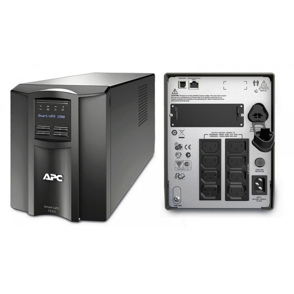 Bộ Lưu Điện UPS APC Smart-UPS SMT1500I 1500VA LCD 230V - Like New