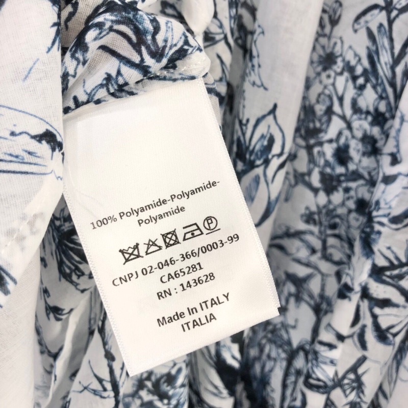 Áo sơ mi nữ dài tay form rộng cao cấp thương hiệu Dior CD mẫu mới cho mùa hè 2022