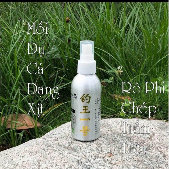 Mồi câu cá dạng xịt - bình xịt dụ cá vàng 7