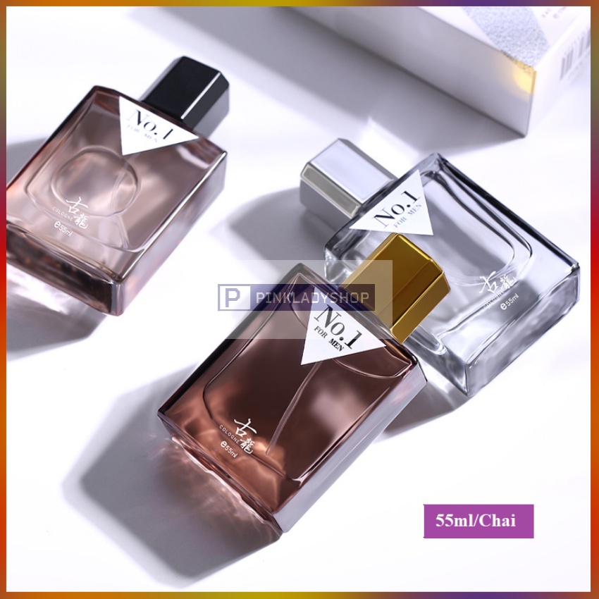 Nước Hoa Nam Cao Cấp No.1 55ml/Chai Đẳng Cấp Phái Mạnh Hương Thơm Nam Tính