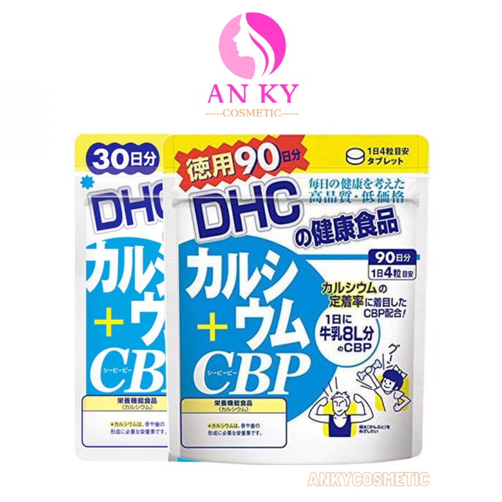 Viên Uống Bổ Sung Canxi DHC Calcium + CBP Nhật Bản