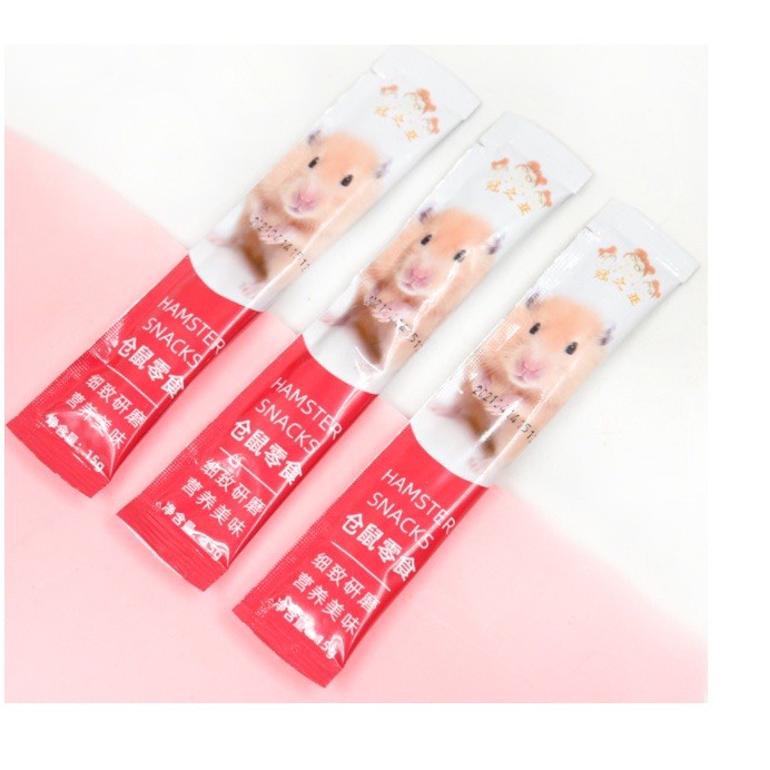 Súp dinh dưỡng, gel dinh dưỡng HAMSTER SNACK cho hamster / sóc/ nhím 15g