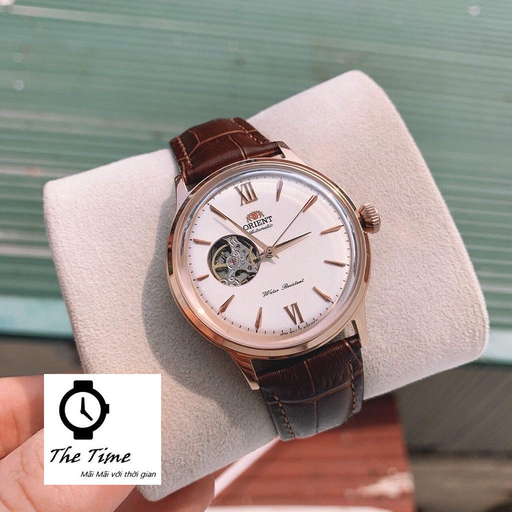 Đồng Hồ Nam Orient Open Heart Lộ Tim Cơ Tự Động #OROH case 40mm. 3atm