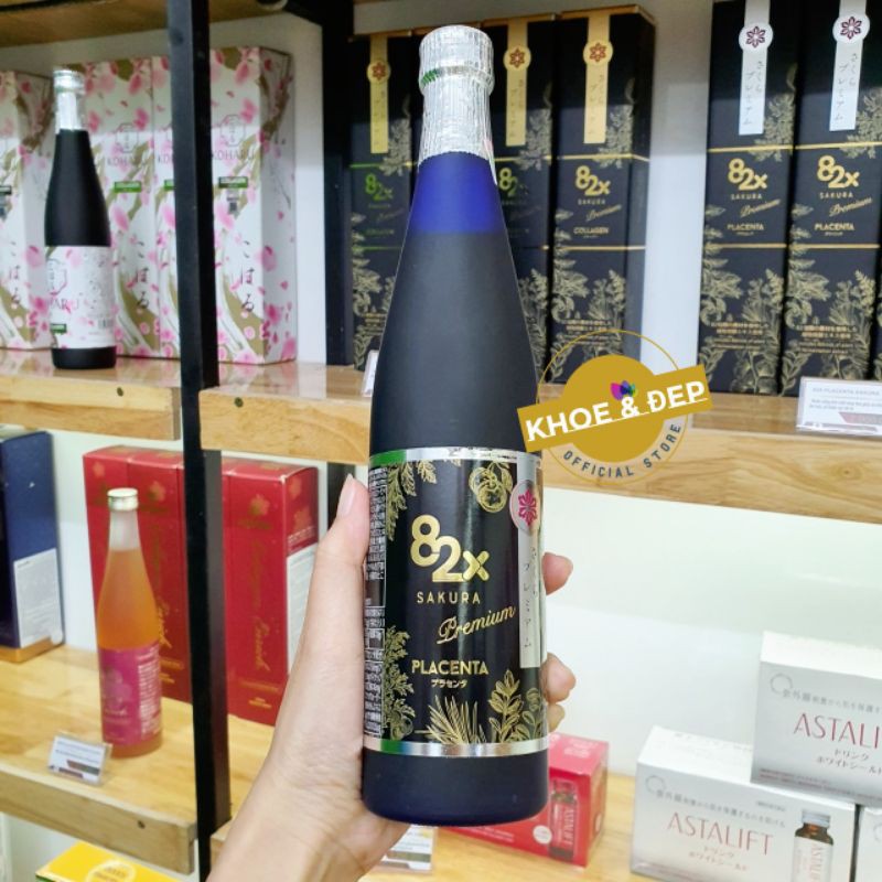 82X Placenta Sakura Premium 450000mg 500ml, Nước Uống Đẹp Da Chống Lão Hóa | Thế Giới Skin Care