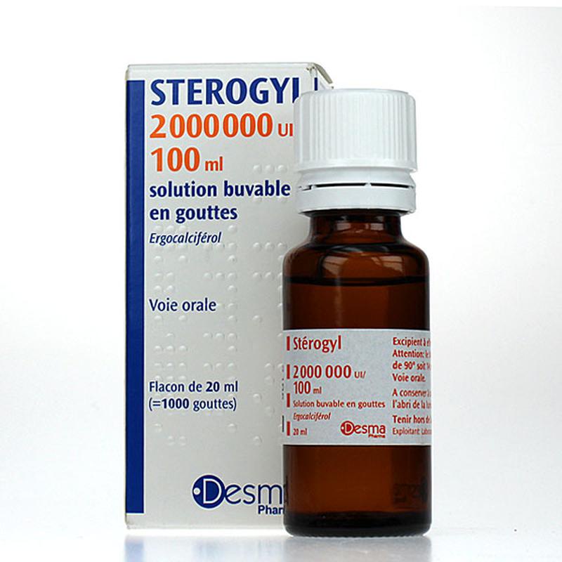 ✅ [CHÍNH HÃNG] Stérogyl - bổ sung vitamin D - Dự phòng và hỗ trợ điều trị thiếu vitamin D ở trẻ sơ sinh và trẻ nhỏ.