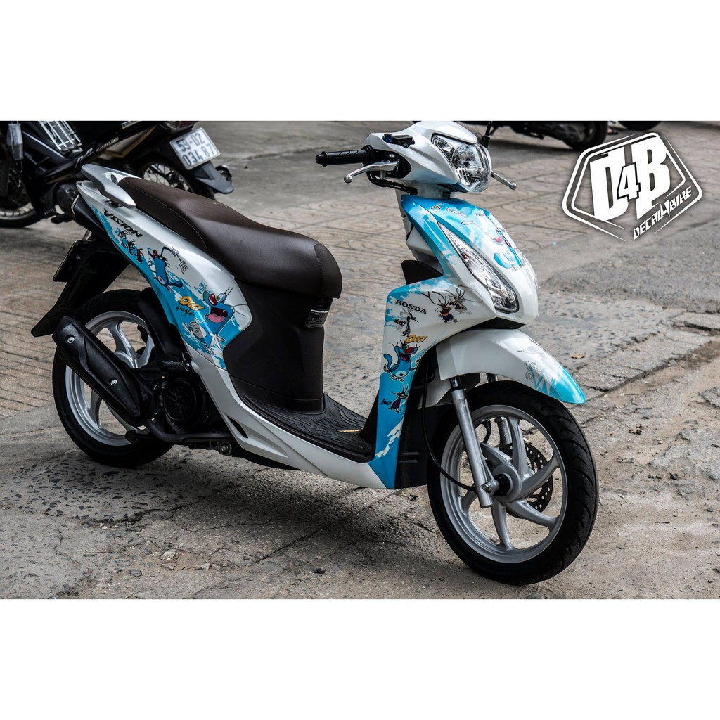 Tem trùm xe Honda Vision Orgy