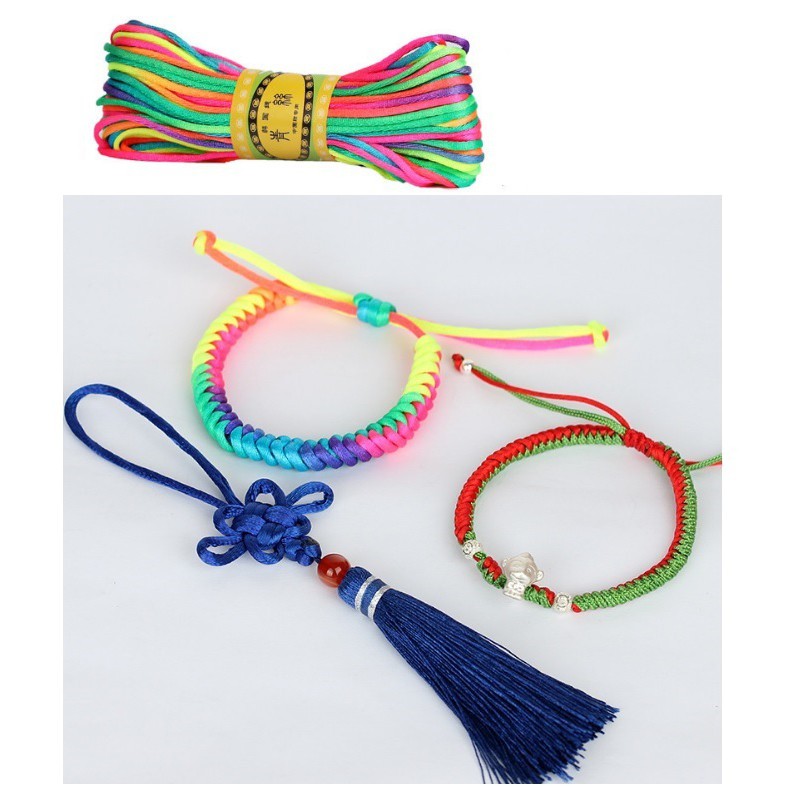 Bó 20met DÂY TIM NGŨ SẮC, DÂY TIM ĐỔI MÀU nhập khẩu SIZE NHỎ NHẤT 1.5MM (1MM)