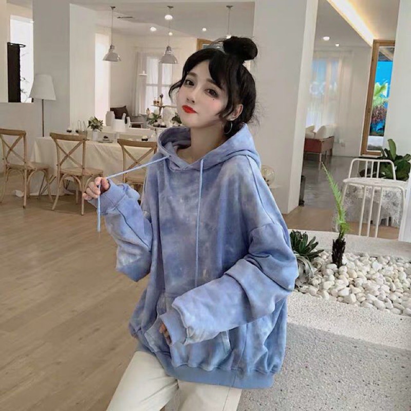 Áo Hoodie Loang Sơn Unisex, Phối Màu Rực Rỡ Đậm Chất Teen