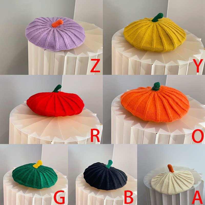 Mũ nồi hình bí ngô halloween dành cho bé gái sơ sinh 2-5 tuổi