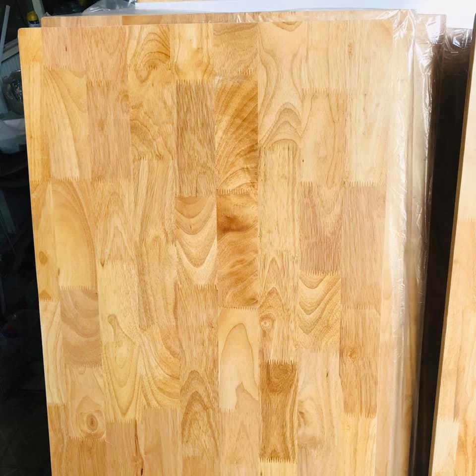 BÀN LÀM VIỆC 40x60x30cm [100% gỗ] Mặt bàn gỗ cao su, Mặt bàn gỗ