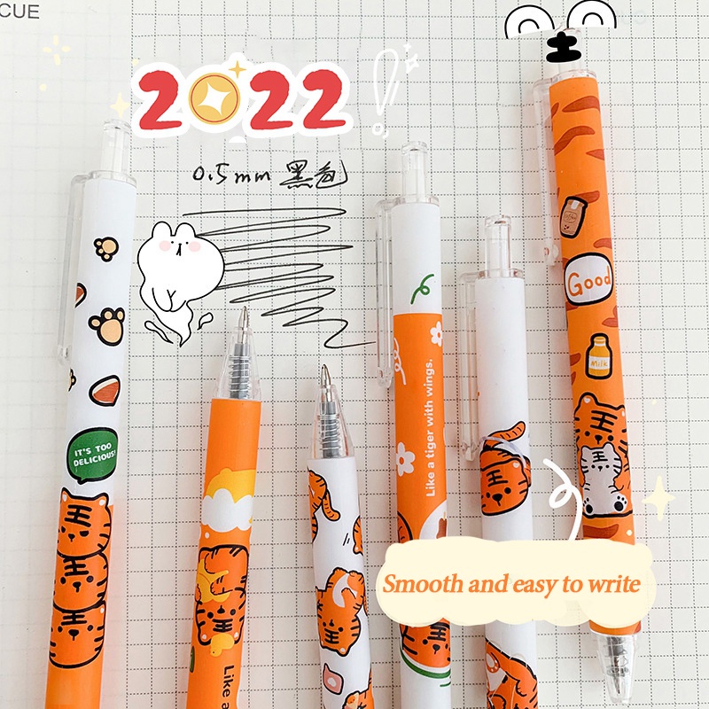 Bút Bi Gel Ngòi 0.5Mm Màu Sắc Ngẫu Nhiên Cho Học Sinh/Văn Phòng