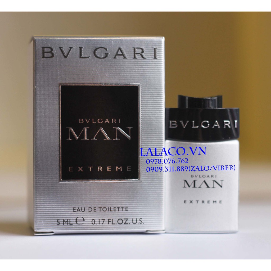 Nước hoa mini Bvlgari Man Extreme 5ml