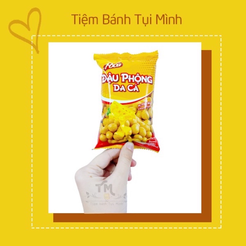 [10 gói] Đậu phộng da cá vị phô mai Poca (17g/gói)