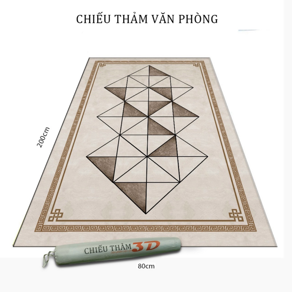 Chiếu Thảm Văn Phòng 3D Phù Hợp Với Dân Văn Phòng Dùng Thay Đệm Đơn Cho Công Ty Khu Công Nghiệp - Chiếu Đơn 1 Người - Th