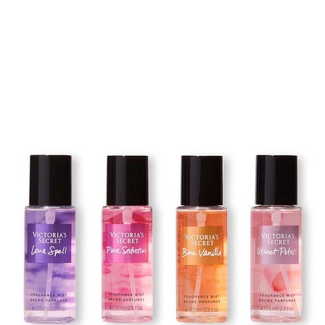 Set body mist Victoria's Secret (4*75mL)