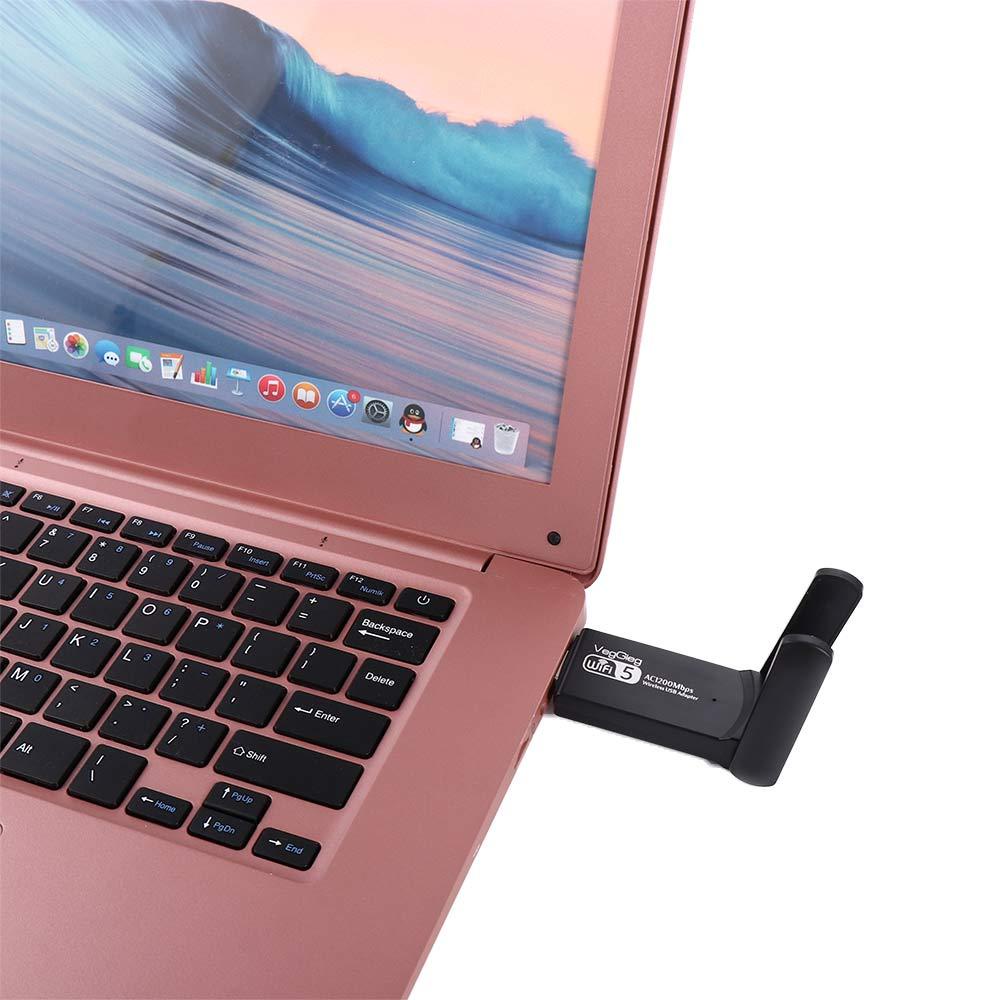 Usb Nhận Tín Hiệu WiFi Băng Tần Kép 5.8GHz 2.4 / 5G Cho PC