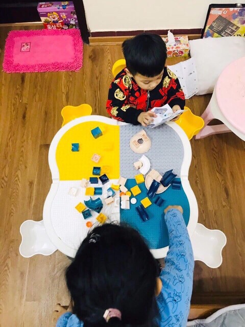 BỘ BÀN GHẾ LEGO HOA ANH ĐÀO