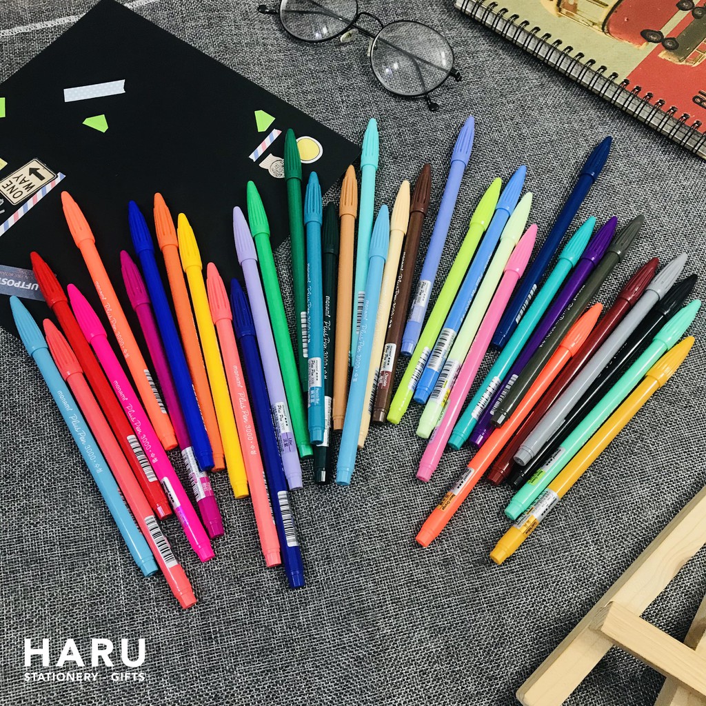 Bút màu Monami Plus Pen 3000 (36 màu)