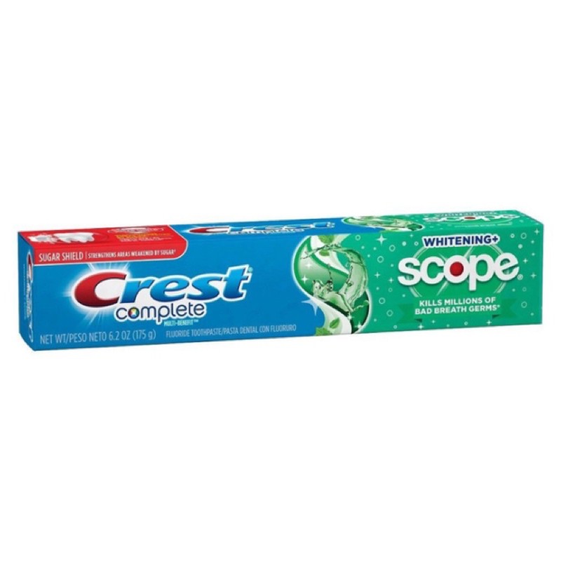 TUÝP LẺ KEM ĐÁNH RĂNG CREST SCOPE