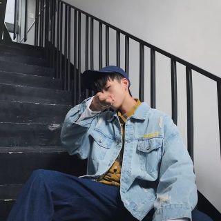 [Size M, L,XL ] Áo khoác jeans 2 màu