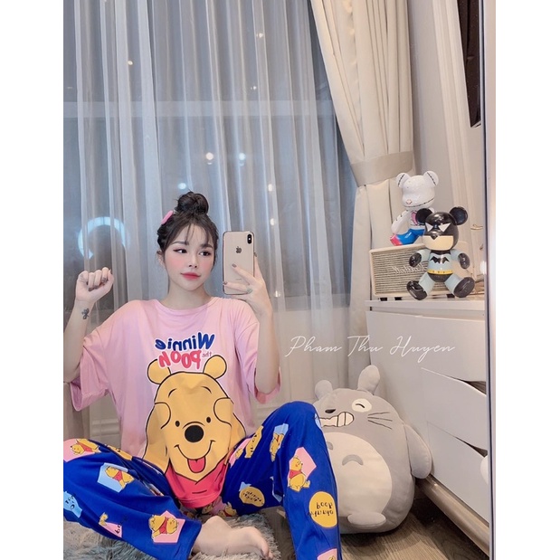 Bộ thun cute quần dài | BigBuy360 - bigbuy360.vn
