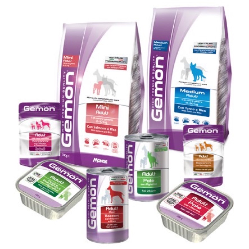 Gemon Thức ăn hạt hoàn chỉnh cho chó 3kg