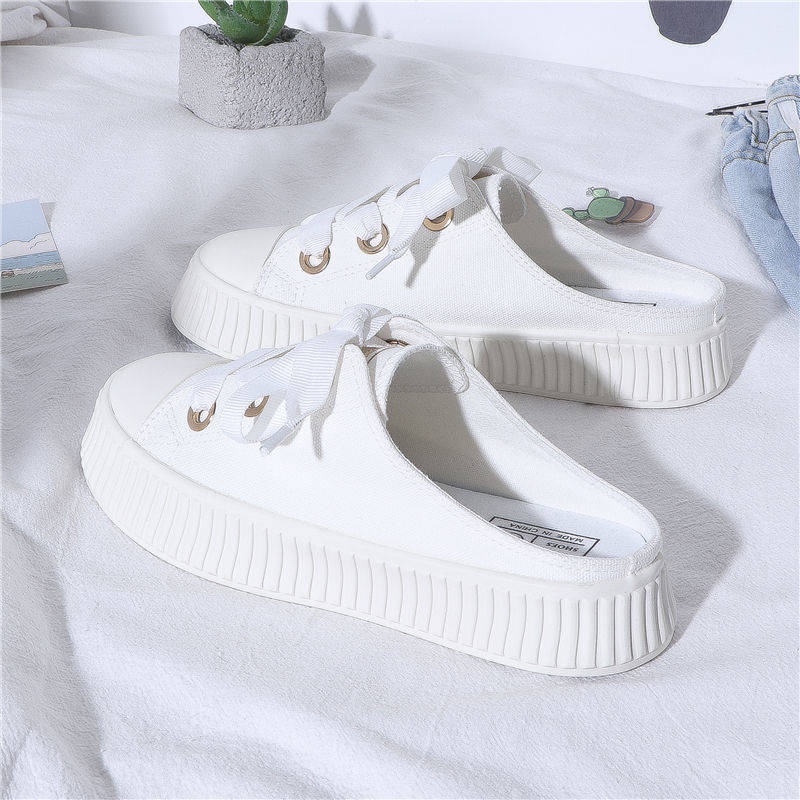 Giày vải nữ Giày Canvas Đế Dày Phong Cách Hàn Quốc Dễ Phối Đồ Mùa Hè Kiểu Mới