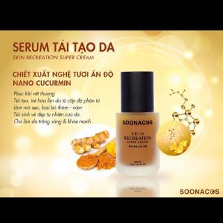 [Rẻ vô địch] Serum tái tạo da soonacos (cam kết chính hãng)