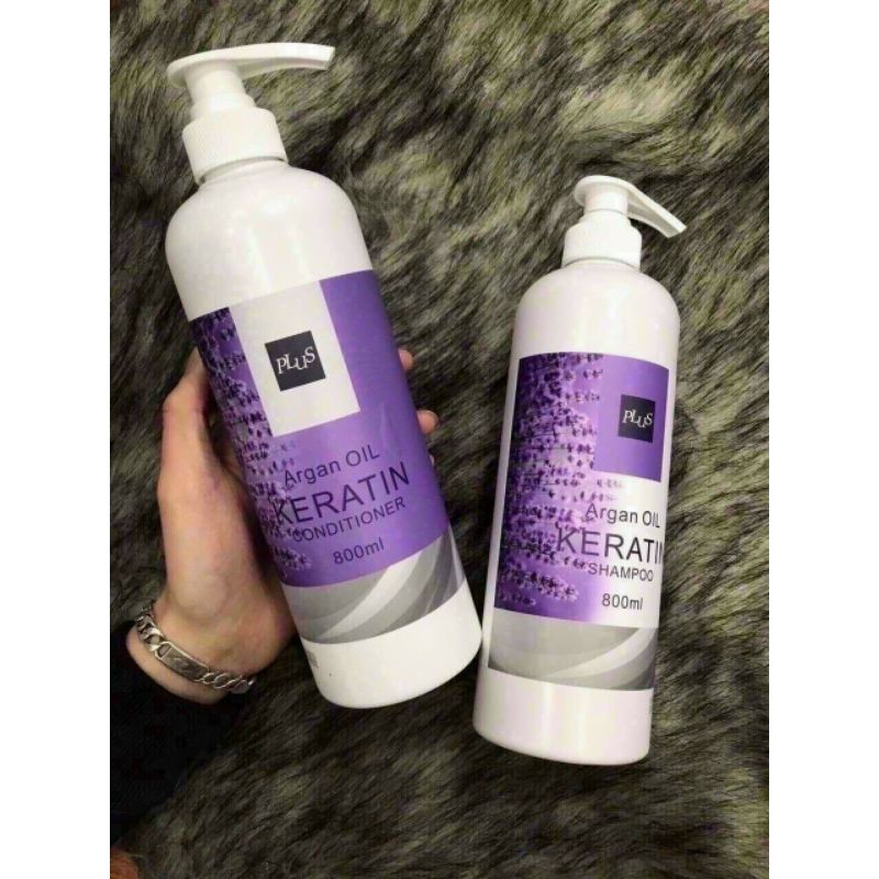 Dầu Gội Xả ARGAN OIL KERATIN PLUS LAVENDER Hàn Quốc | BigBuy360 - bigbuy360.vn