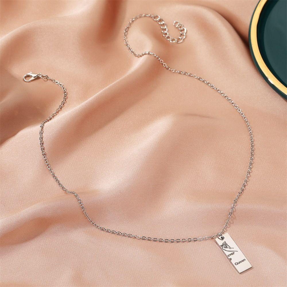 Vòng cổ Cặp Đôi King Queen Bằng Thép Không Gỉ